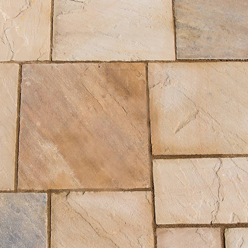 Eastern Sand 10.2m Natural Sandstone Garden Patio Kit