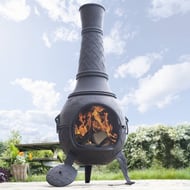 Mega Cast Iron Chimenea Woodburner