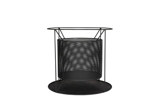 Kora Suspended Steel Firepit