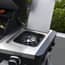 Norfolk Grills Atlas 3 Burner Barbecue-Side-Burner