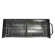 Lifestyle Half Barrel Charcoal BBQ Wide Grills