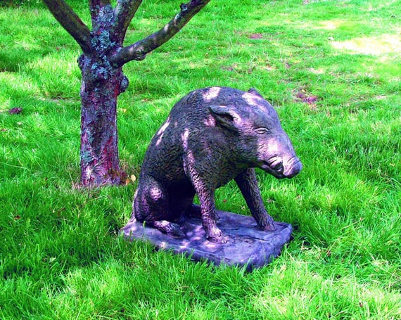 Wild Boar Statue