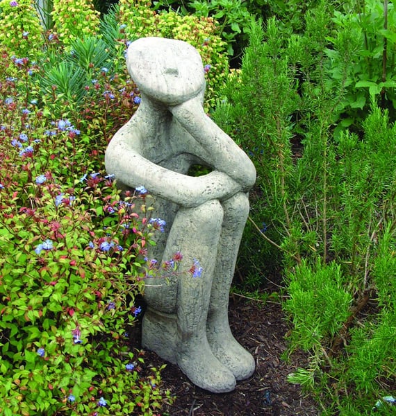 George Modern Garden Art Statue