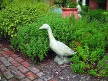 Goose Garden Statue