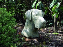 Great Dane Stone Head