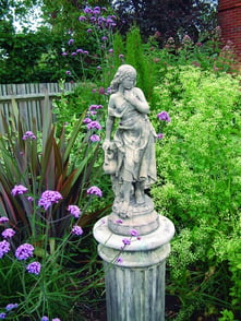 Slave Girl Garden Statue