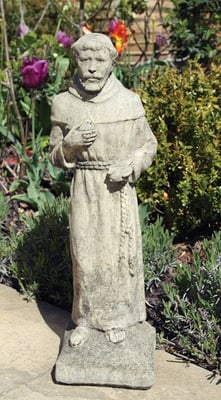 The Friar Stone Statue