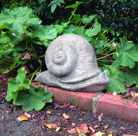 Snail Stone Garden Statue