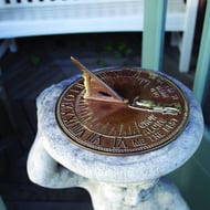 Aged Brass Sundial