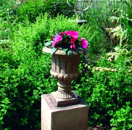 Vienna Fluted Stone Garden Vase