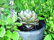 Artichoke Stone Fountain