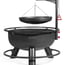 Cook King Bandito Firepit with Optional Wok