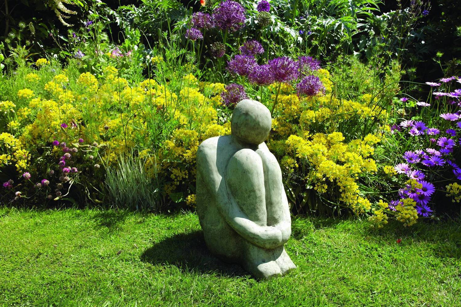 Large Henry Contemporary Art Garden Statue