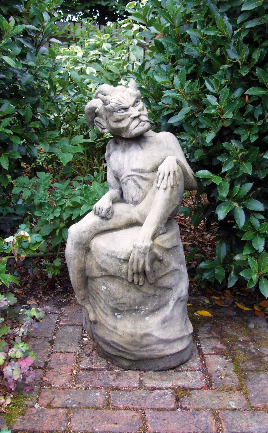 Devil Stone Garden Statue | Garden Ornamnents