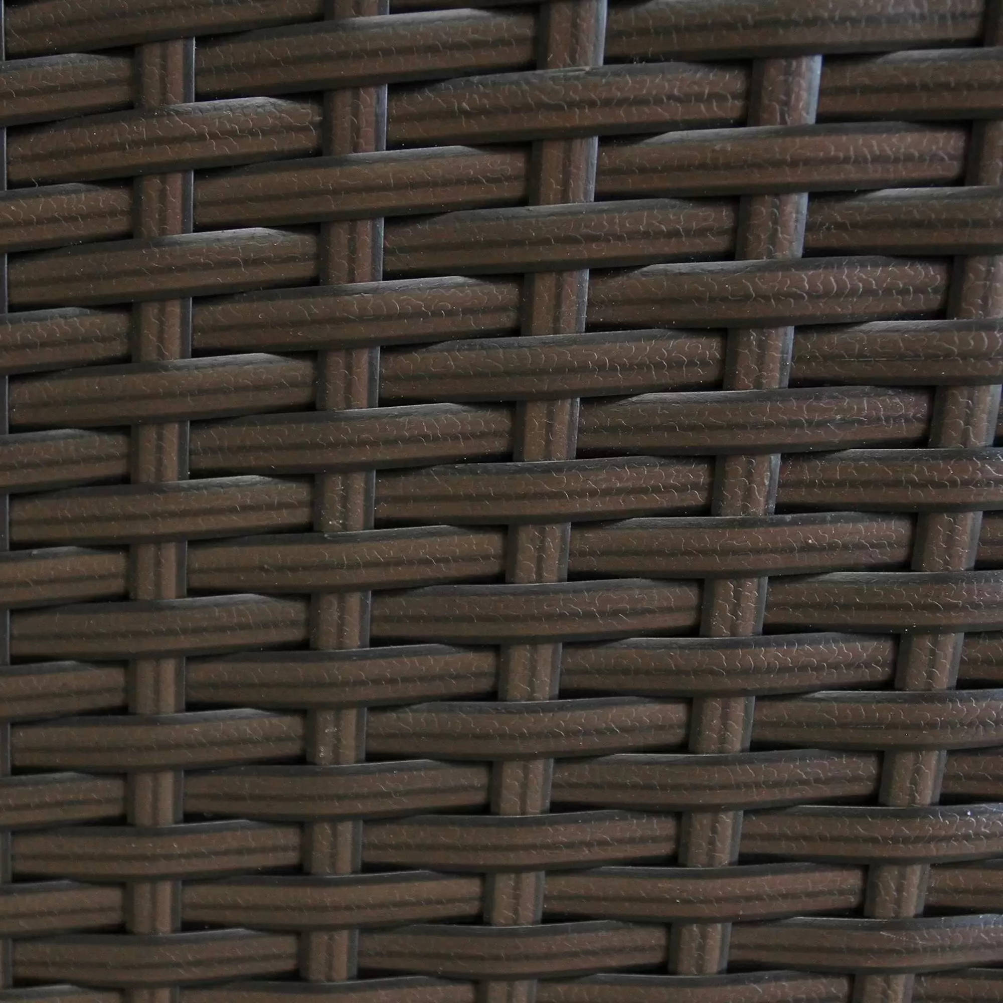 Radiant 3 Piece Rattan Bistro Set Brown