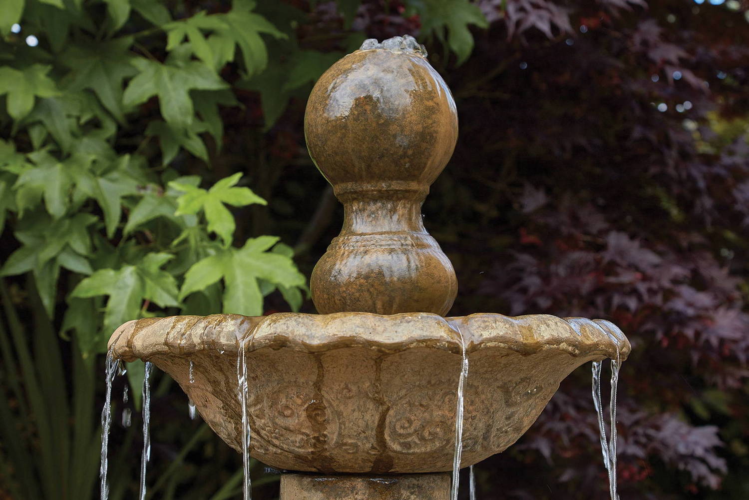 RHS Harlow Stone Water Feature Top