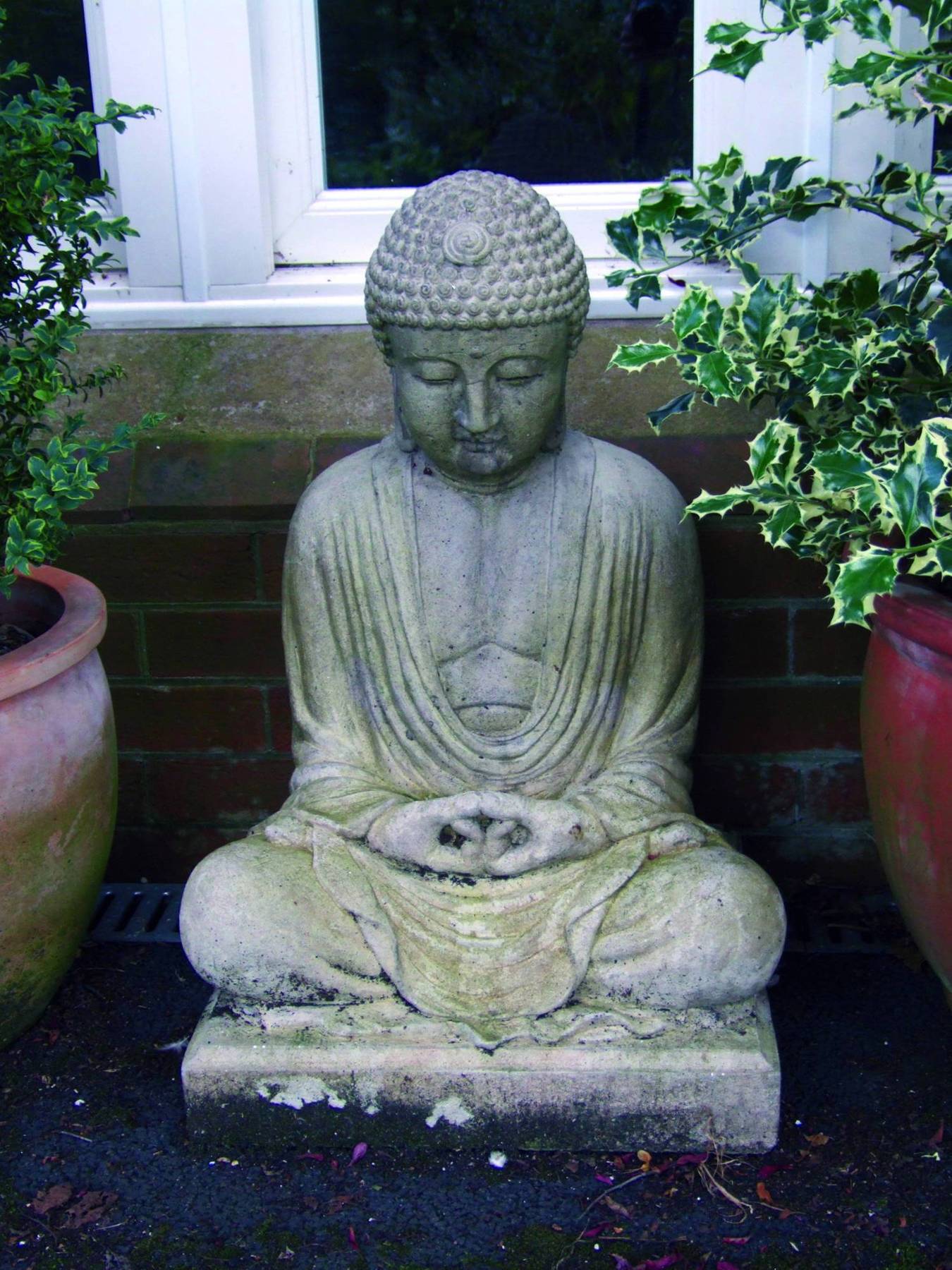 Seated Meditating Buddha Statue