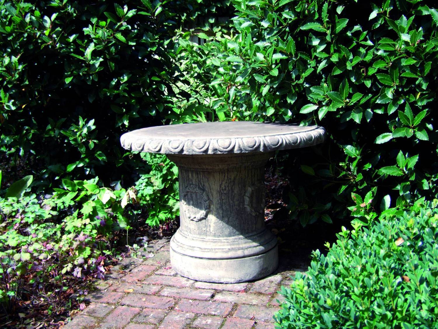 Laurel Stone Garden Table