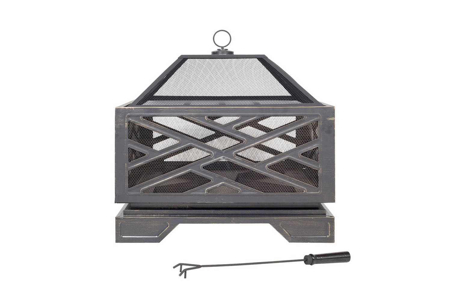 Brooklyn Steel Firepit with Grill