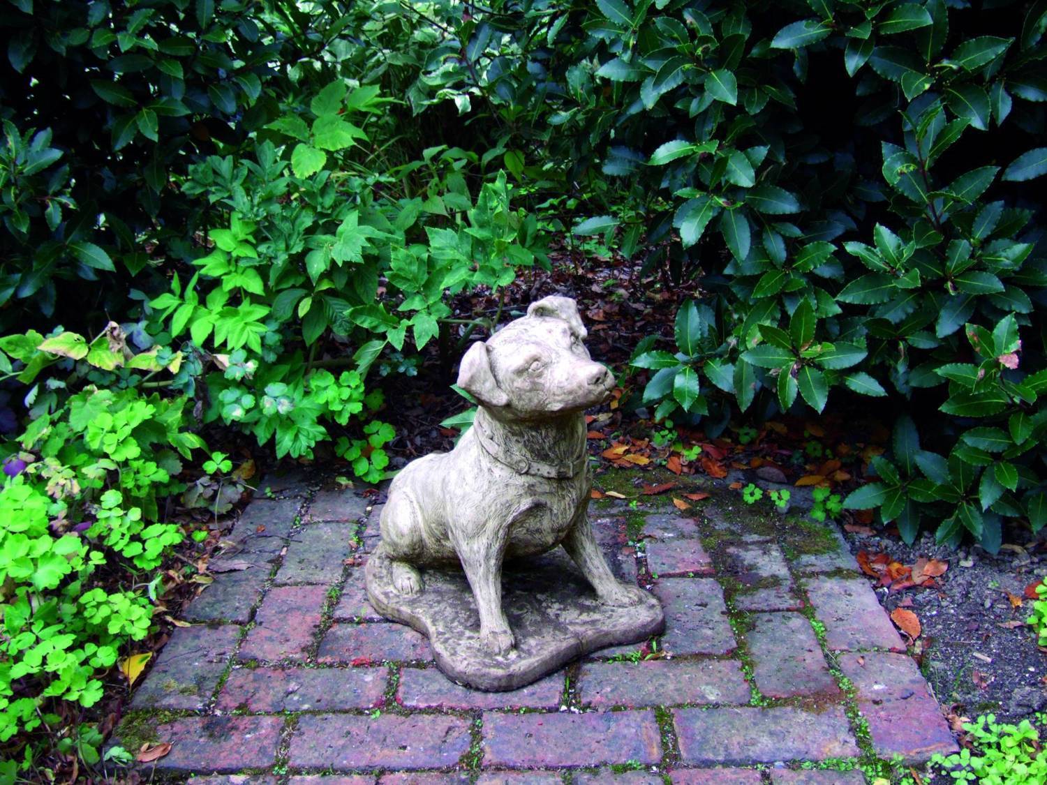 Terrier Garden Statue