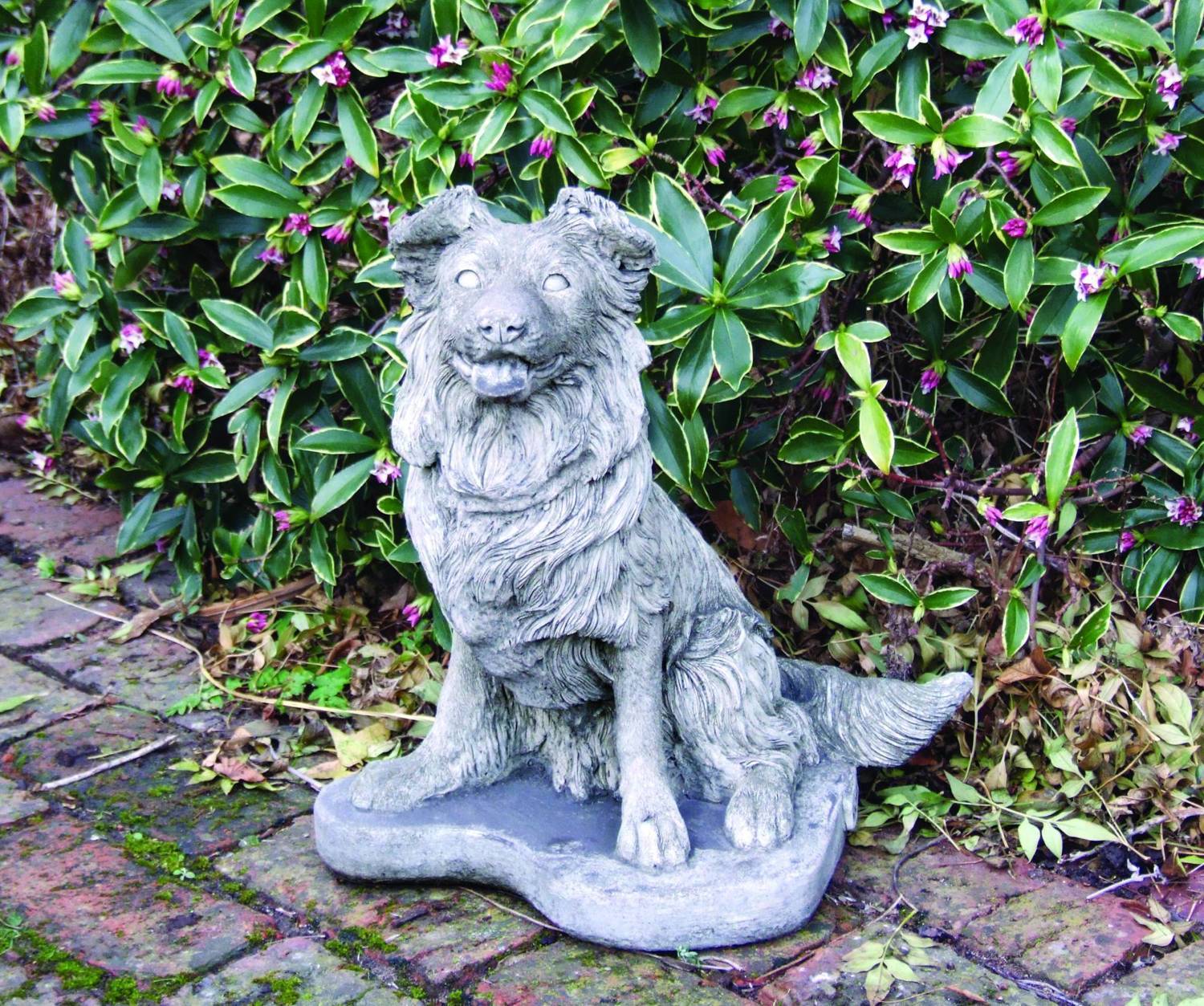 Collie Pup Statue
