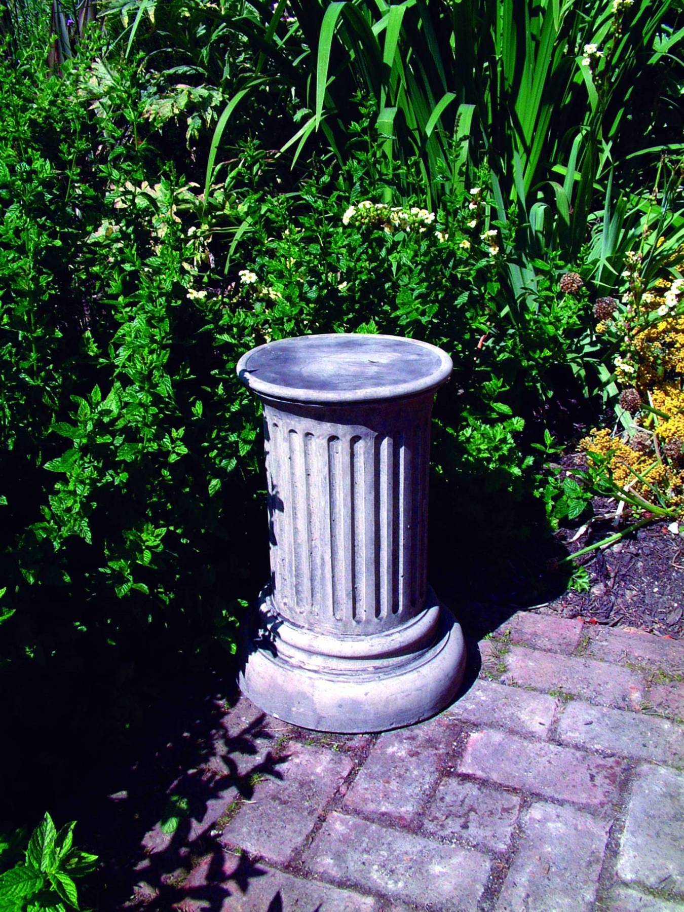 Doric Column Stone Garden Pedestal | Garden Ornamnents