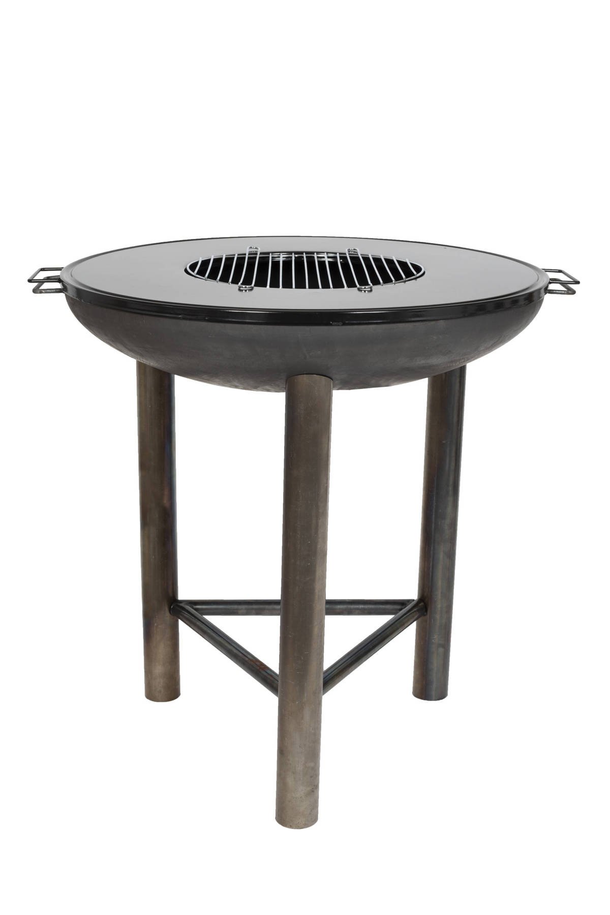 Pittsburgh Steel Firepit with Plancha Plate